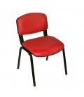 Türksit Form Sandalye Deri 2'li Kırmızı