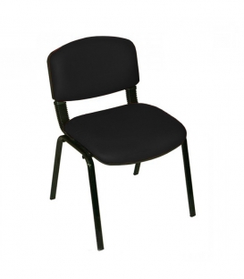 Türksit Form Sandalye Deri 2'li Siyah